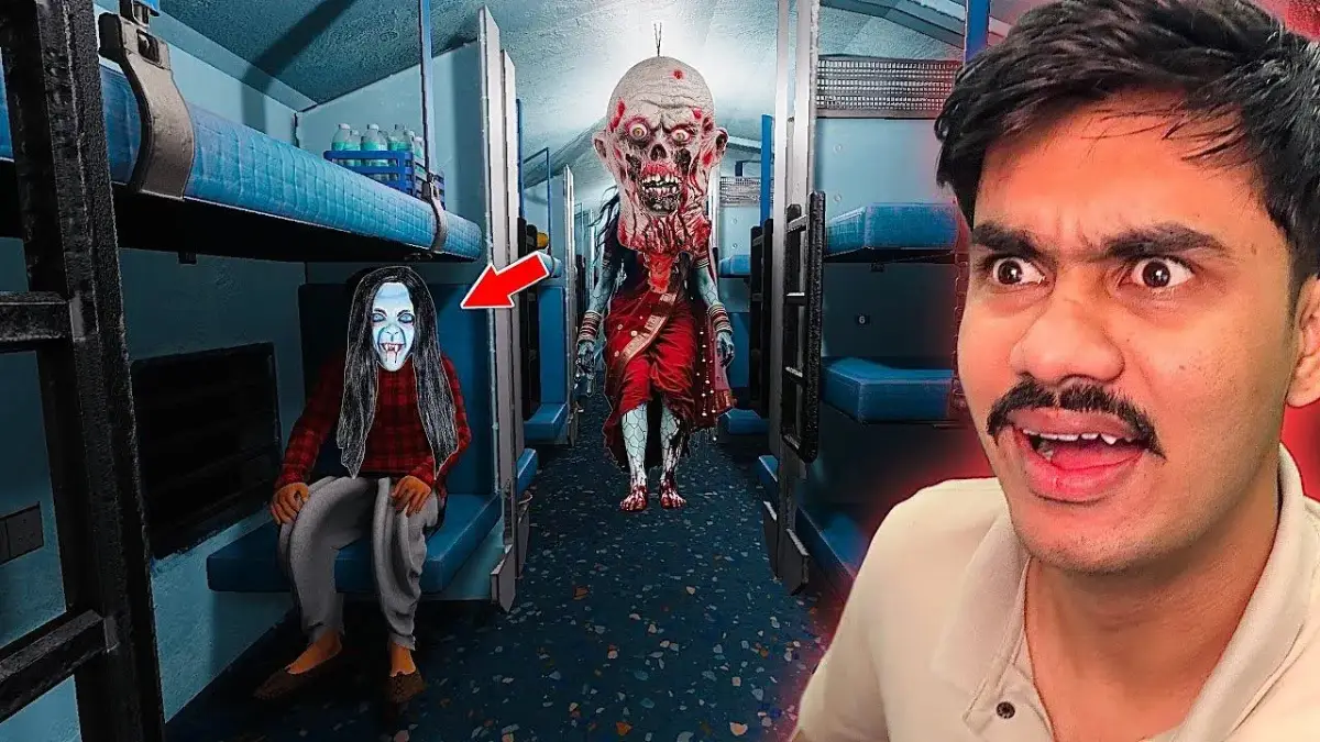 Anant Express horror game Indian sleeper class train anomaly scene
