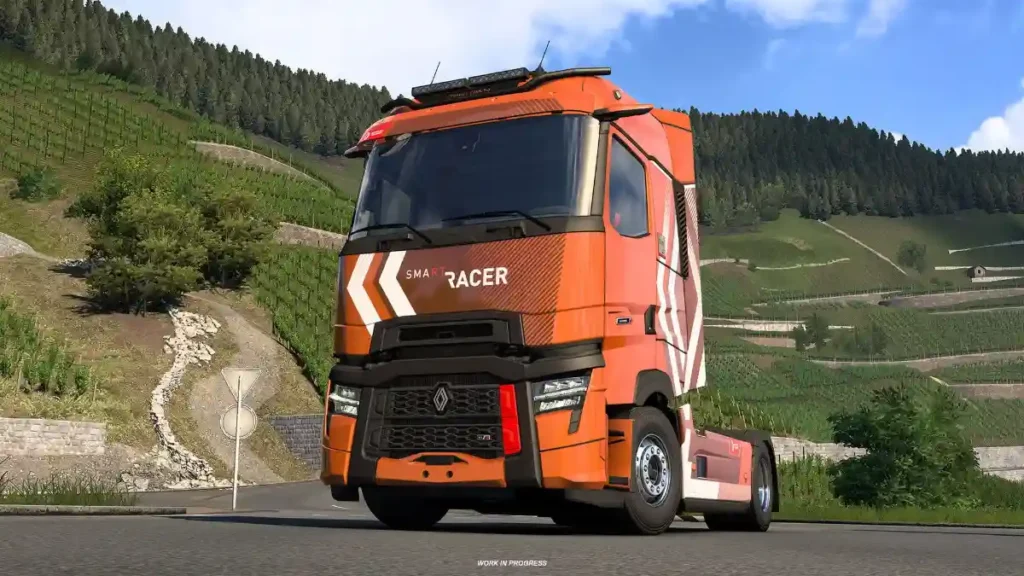 Euro Truck Simulator 2 Update 1.58 Renault Trucks T refreshed interior and customization options
