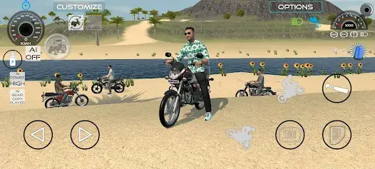 Indian Vehicle Simulator 3D Android graphics and realistic physics demonstration in farming environment