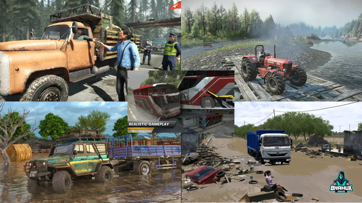 Top viral simulation games 2025 featuring truck simulator, bus simulator, off-road driving and border inspection gameplay