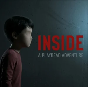 INSIDE dark atmospheric puzzle adventure gameplay scene