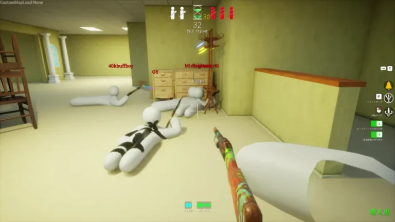MECCHA CHAMELEON multiplayer hide and seek gameplay with painted camouflage