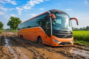 Bus Sim Kerala driving realistic bus on scenic Kerala highway